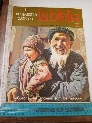 Revista La Respuesta Está En La Biblia No 74 1970