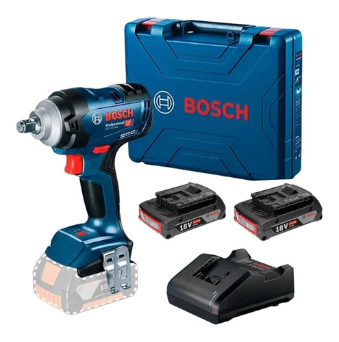 Chave De Impacto 1/2 Gds 18v 400nm Brushless C/ 2 Bat Bosch