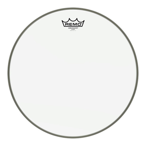 Parche Remo Ambassador Clear 13'' Para Tom O Redoblante