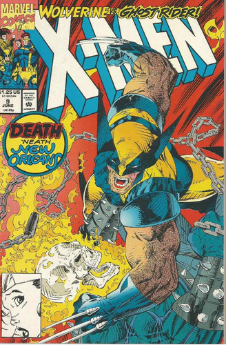 X-men Nº 09 - Em Inglês - Editora Marvel - Capa Mole - Bonellihq Cx240 Q20