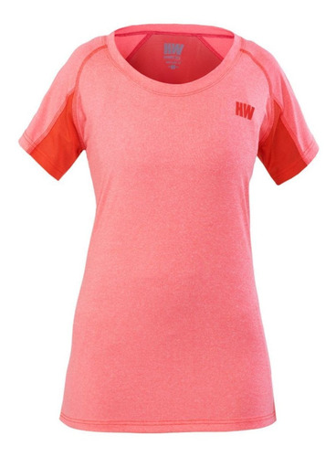 Polera Dry Fit Hw Spx Manga Corta Mujer Coral