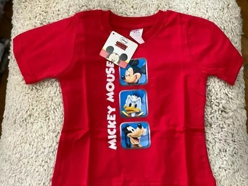 Remera Manga Corta Disney Talle S Y M