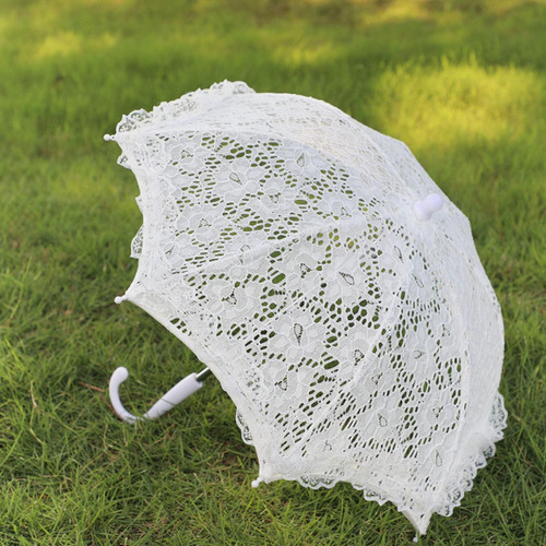 Guarda-chuva De Renda Branca Para Casamento Guarda-chuvas De