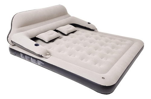 Outraveler King Size Air Mattress Cama Inflable Con Respaldo