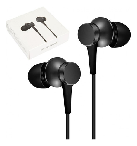 Auriculares Audifonos Xiaomi Mi In Ear Color Negro Zbw4354ty