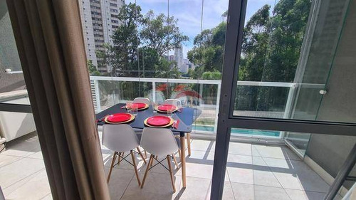 Imagem 1 de 8 de Apartamento Com 1 Dormitório Para Alugar, 35 M² Por R$ 2.300,00/mês - Real Parque - São Paulo/sp - Ap0707