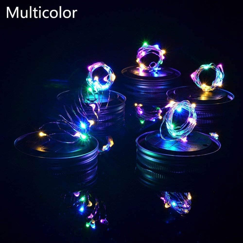 Luces Solares Impermeables Con Perchas Para Frascos