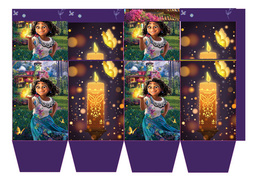 Caja Golosinera Mil Box Tinkerbell X 10