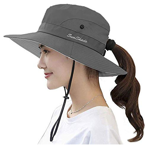 Sombrero De Sol Con Protección Uv Upf 50+ Para Mujer