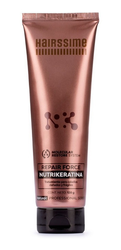 Hairssime Crema Repair Force Nutrikeratina Reparación 120ml