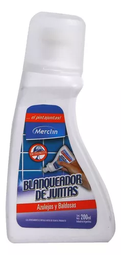 Merclin Blanqueador De Juntas Blanco X 200ml - Caporaso