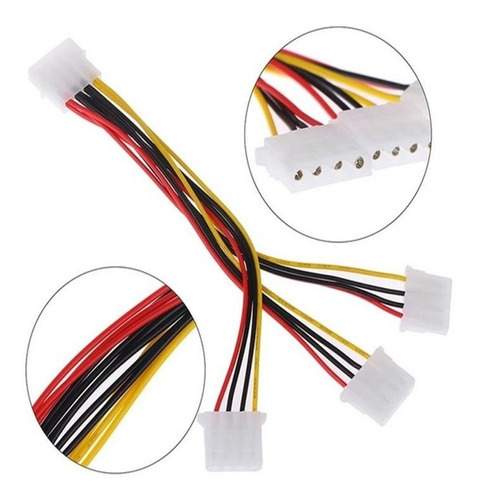 Cable Splitter Molex Hembra A Triple Molex Macho