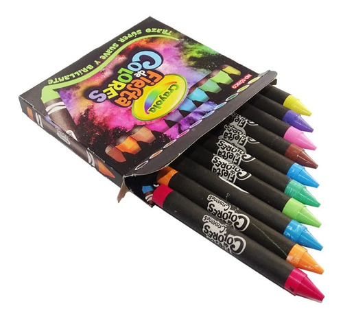 Crayones Fiesta De Colores Crayola C/10 Piezas