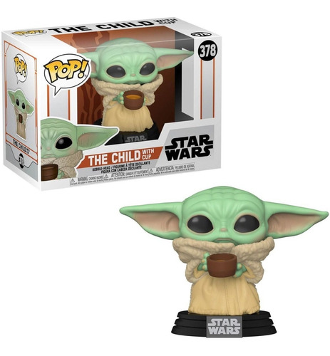 Funko Pop! Star Wars - Baby Yoda - The Child With Cup 378