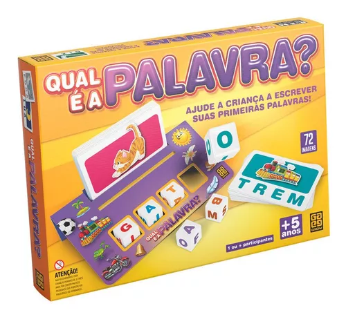 Jogo Memória Sílabas Educativo Grow Criança Aprender Palavra