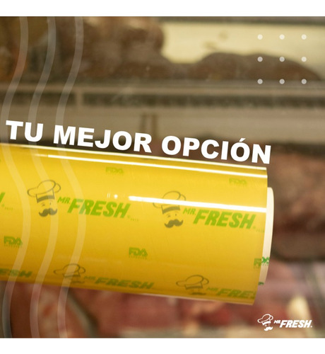 Pelicula Egapack Vitafilm Pvc P/alimentos 30cm/1500 Mr Fresh