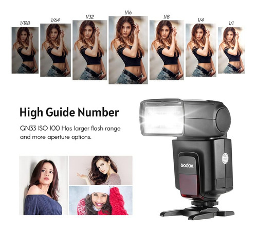 Godox Tt520universal On-camera Flash Electronic Speedlit...