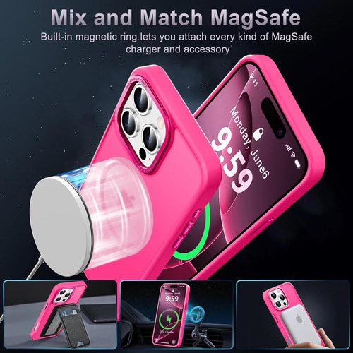 Funda De Teléfono Newfuture Diseñada Para iPhone 16 Pro Max,