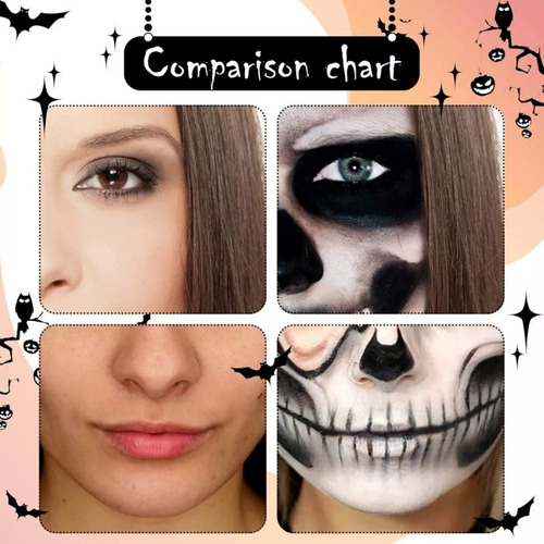 / Kit De Maquillaje For Halloween, Kit De Pintura