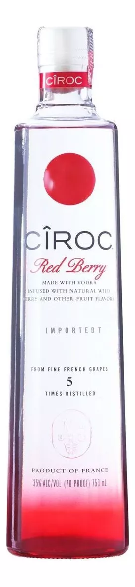 Segunda imagem para pesquisa de ciroc red berry