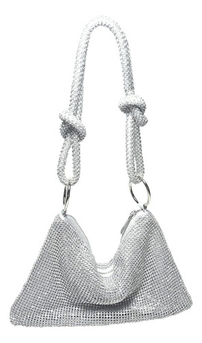 Corios Bolso De Noche Con Diamantes De Imitación Para Mujer,