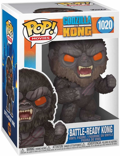 Funko Pop! Godzilla Vs Kong Battle Ready Kong #1020 Original