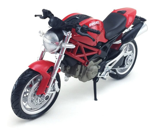 Moto Escala 1:12 Ducati Monster 1100 Colección New Ray 9880