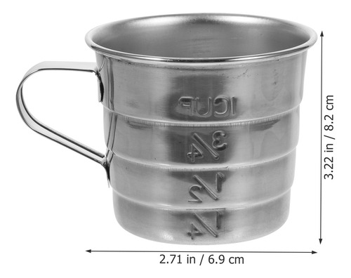 Soporte Para Medir Café De Acero Inoxidable, Taza Métrica De