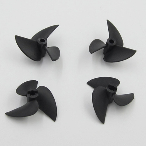 3 Hélices De Barco Rc De 40 Mm X 55 Mm 40 Mm X 55 Mm Negro