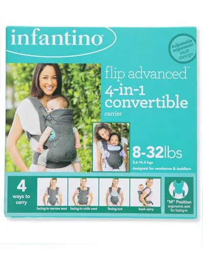 Porta bebé Flip 5204, Gris, Infantino - Infantino