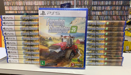 Jogo Farming Simulator 25 Ps5 Mídia Física Novo/lacrado