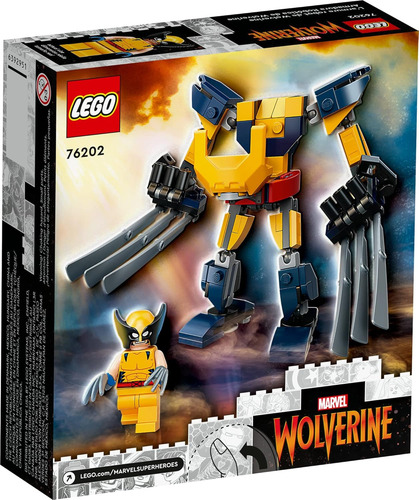 Lego 76202 Wolverine Mech Armor De 141 Piezas