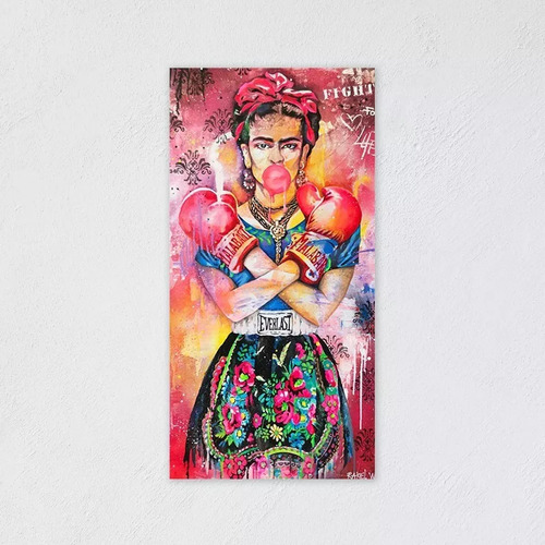 Pintura De Diamantes 5d Diy Alec Monopoly Frida Kahlo 40x80