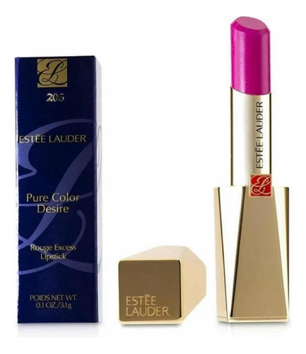 Labial Estee Lauder Pure Desiré Color Tono 206 Overdo