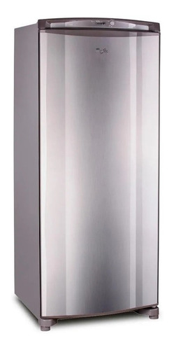 Freezer vertical Whirlpool WVU27  inox 231L 220V 