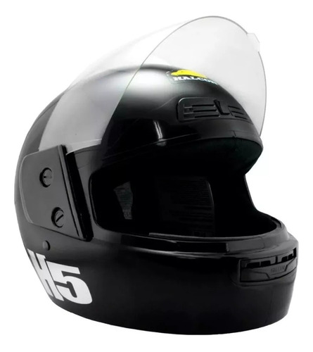 Casco Halcon H5 Negro Promo. 3gmotos