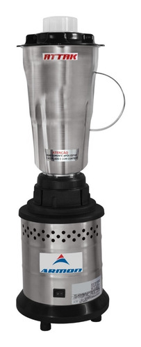 Liquidificador Industrial Inox Alta Rotação 1,75 Litros 220v