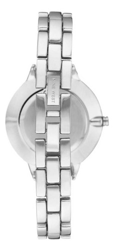 Reloj Nine West Silver Collection Plata Nw2227svrt Mujer Plata Plateado Plata