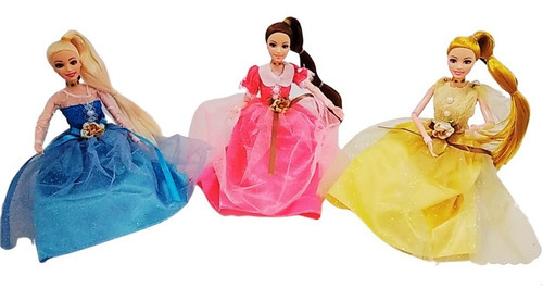Imagen 6 de 7 de Royalty Muñeca Articulada 30cm Accesorios Vestido Turquesa