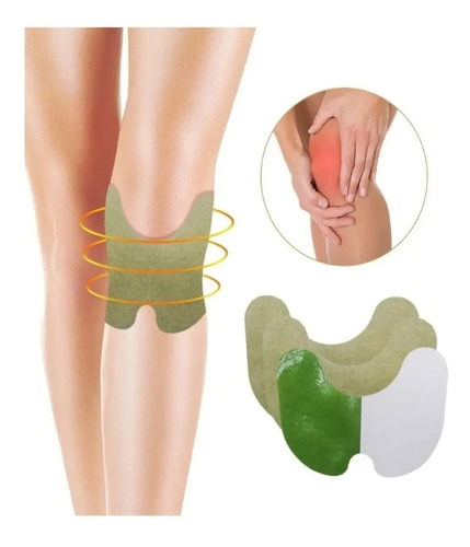 12 Parches Para Dolor De Rodilla Natural En Base A  Plantas 