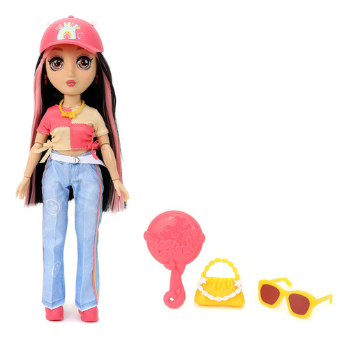 Muñeca Ecológica Be Brave Nora 30 Cm Juguetes Multicolor