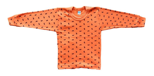 Imagen 5 de 7 de Playera Manga Larga 6 Piezas Talla 4-6 Años 100% Algodón Cf