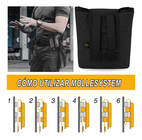Bolsa Táctico De Militar Dump Pouch Bolsa Plegable Krydex