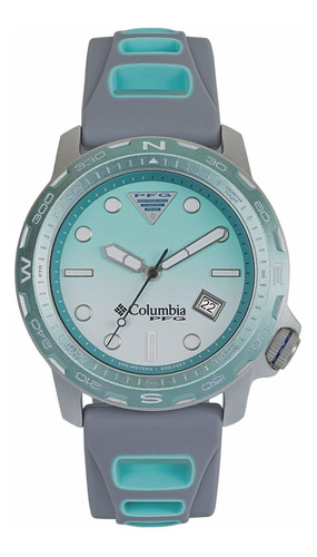 Reloj Mujer Columbia Pfg02-004 Cuarzo Pulso Gris En Silicona