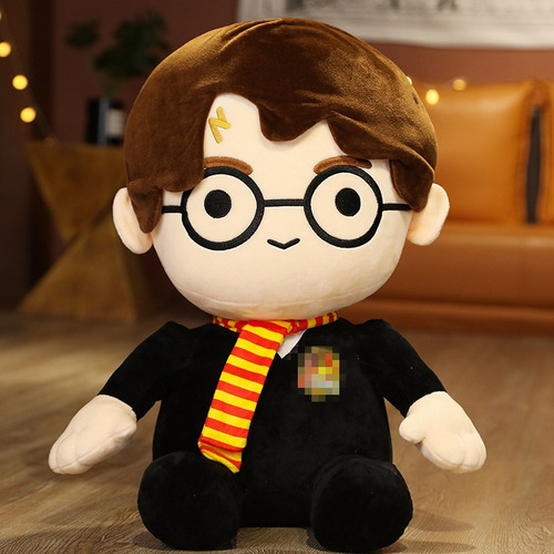 Peluche Plush Toy Harry Potter Hikvison Harry Potter Negro Tamaño 20-25cm