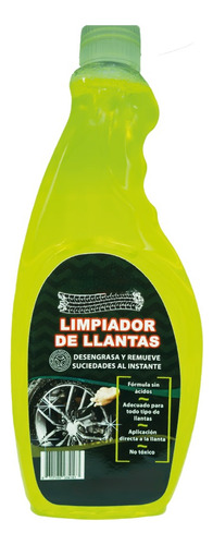 Aromatizador/limpiador De Llantas Y Aros Con Gatillo 500 Ml