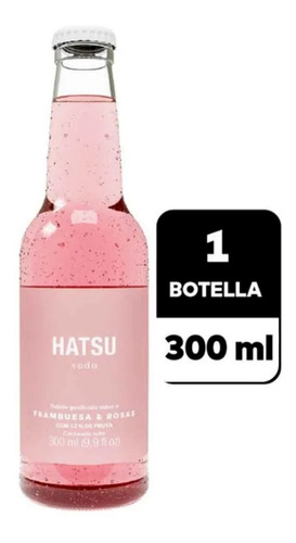 Soda Hatsu Frambuesa Rosas 