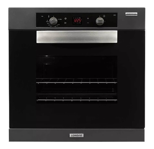 Horno empotrable a gas con grill eléctrico (Multigas) Longvie Eurodesign H6900 68.5L grafito 220V