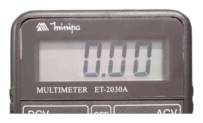 Primeira imagem para pesquisa de multimetro analogico profissional minipa et 3021