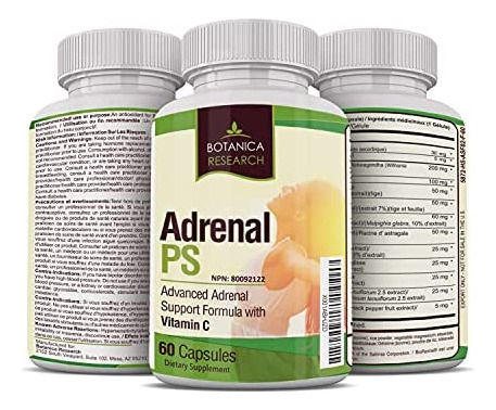 Suplemento De Suporte Adrenal Com Extrato De Erva Premium R